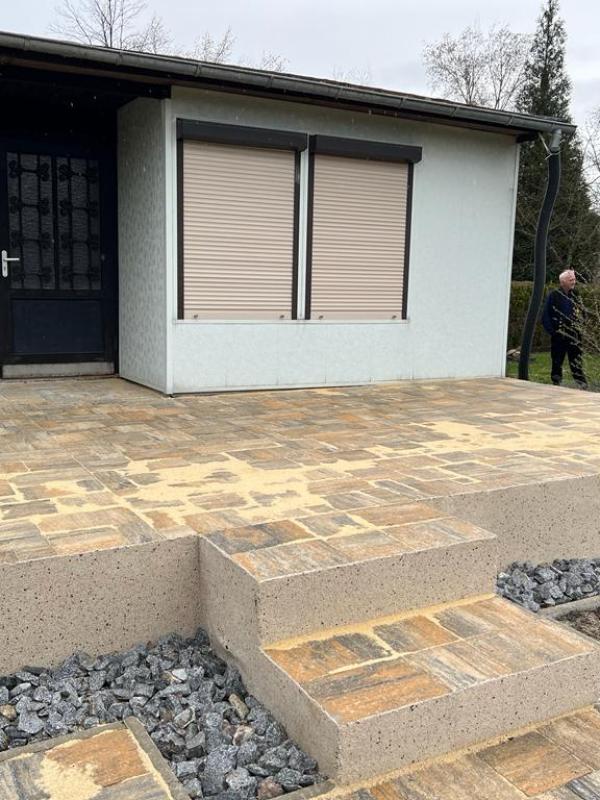 Baustelle Bröthen (Terrasse, Wege...)